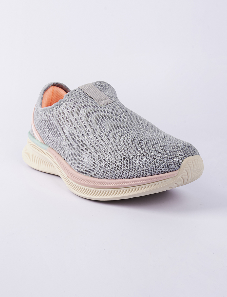 Mocasín Slip On Gris
