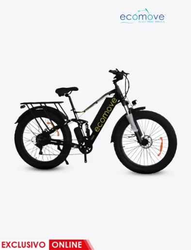 Bicicleta Eléctrica E- Bike Traxx 500 Negro/Amarillo | Ecomove