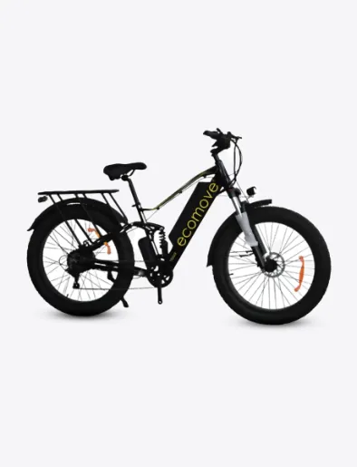 Bicicleta Eléctrica E- Bike Traxx 500 Negro/Amarillo | Ecomove