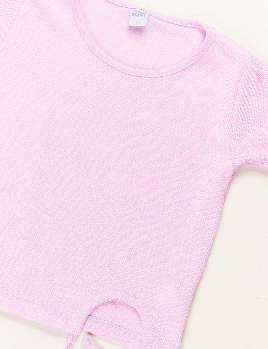 Camiseta Textura Lila