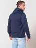 Chompa Deportiva Azul con Capucha
