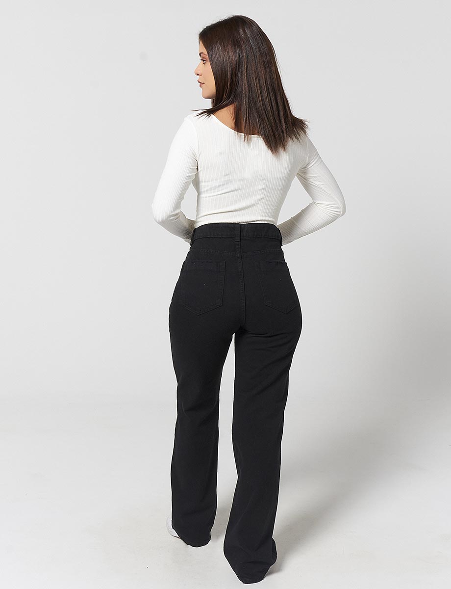 Pantalón Rotos Negro