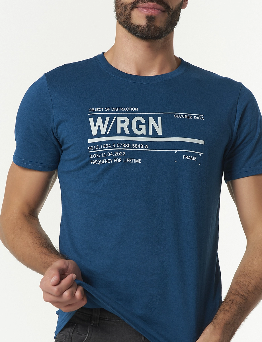 Camiseta W/RGN Petróleo