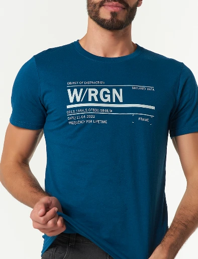 Camiseta W/RGN Petróleo