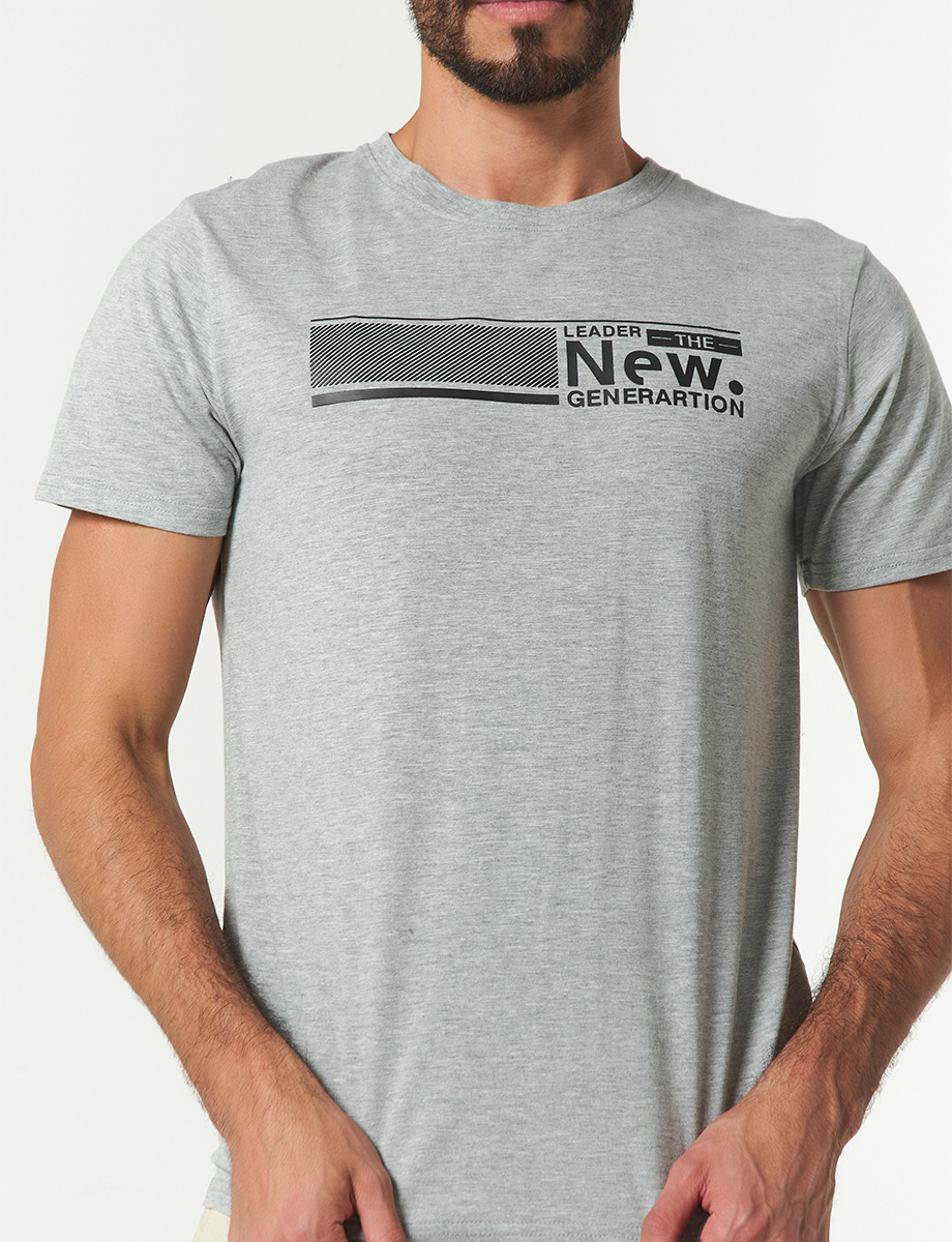 Camiseta New Generation Jaspeado Claro