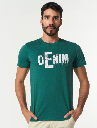 Camiseta Core <em class="search-results-highlight">Denim</em> Verde