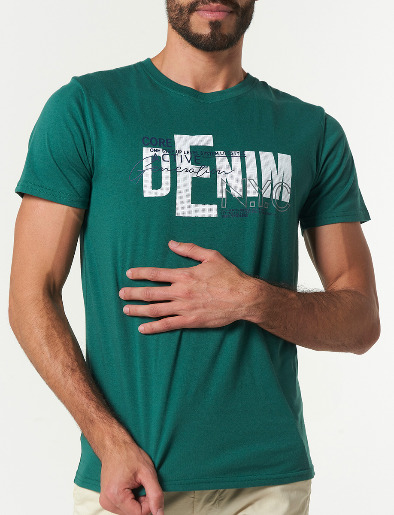 Camiseta Core <em class="search-results-highlight">Denim</em> Verde
