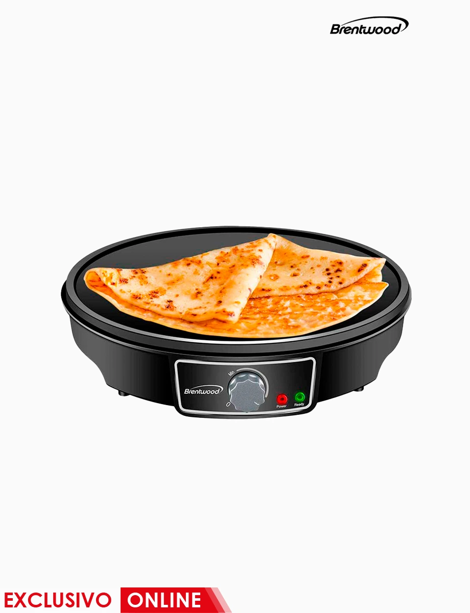 Máquina Pancakes/Crepes 12" Negro | Brentwood