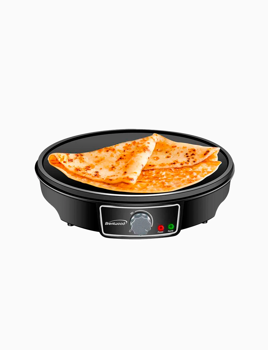 Máquina Pancakes/Crepes 12" Negro | Brentwood