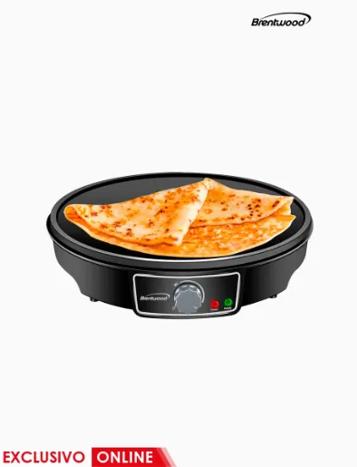 Máquina Pancakes/Crepes 12" Negro | Brentwood