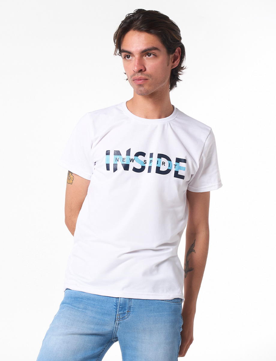 Camiseta Inside Blanca