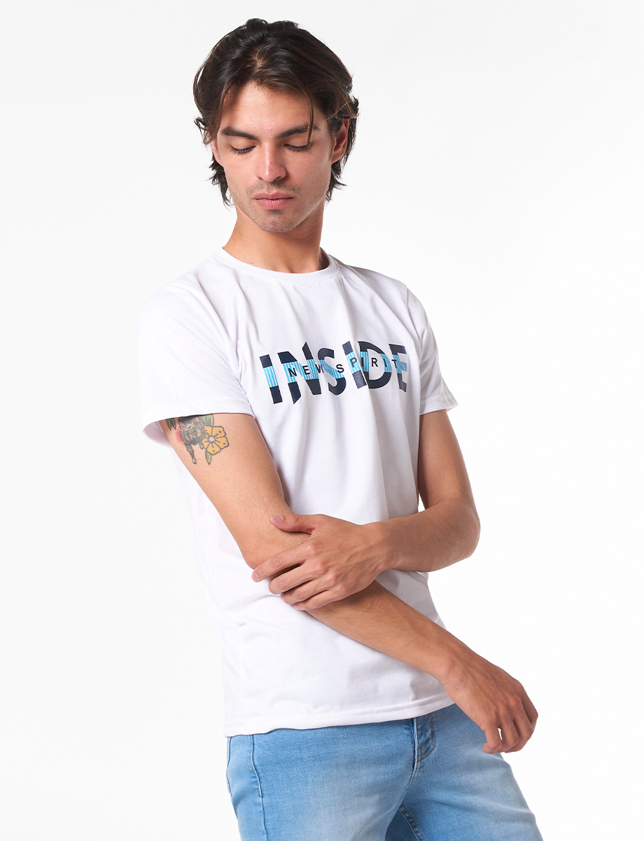 Camiseta Inside Blanca