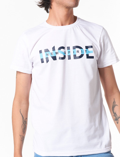 Camiseta Inside Blanca