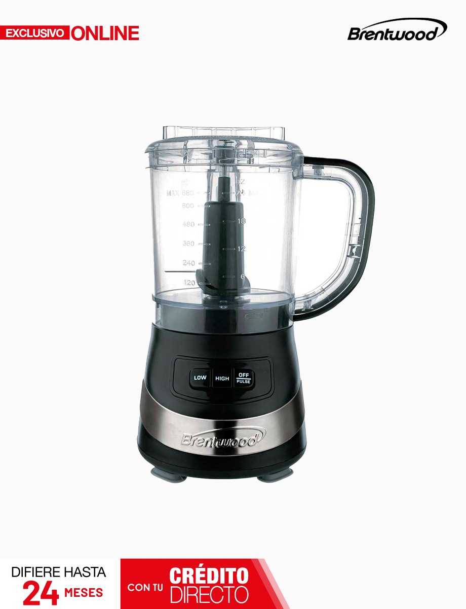 Procesador de Alimentos 3 Tz Negro | Brentwood