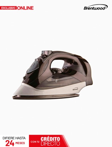 Plancha de Vapor Antiadherente Negro | <em class="search-results-highlight">Brentwood</em>