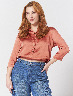 Blusa Corta Terracota