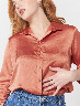 Blusa Corta Terracota