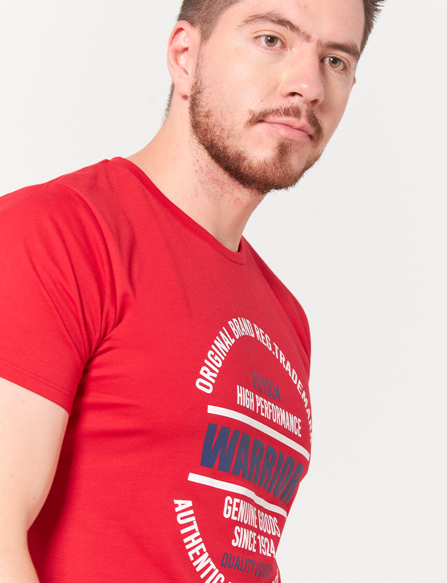 Camiseta Warrior Roja