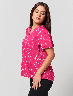 Top Estampado Fucsia