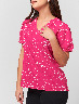 Top Estampado Fucsia