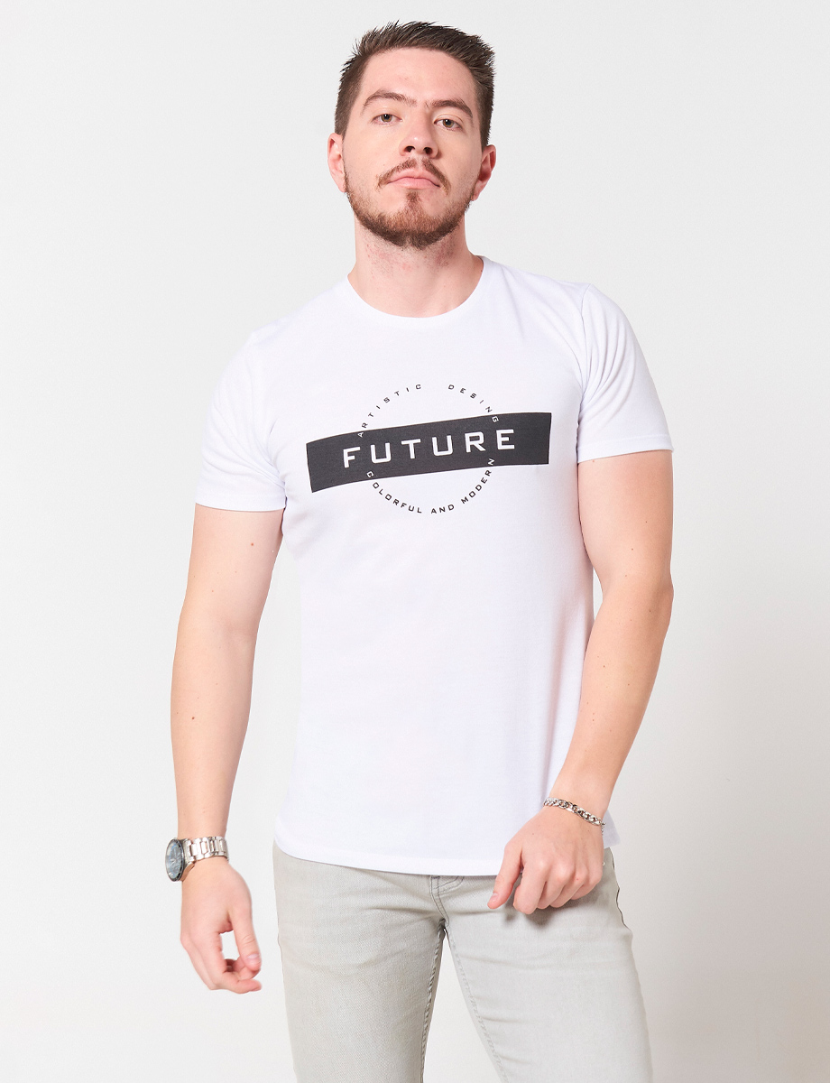 Camiseta Future Blanca