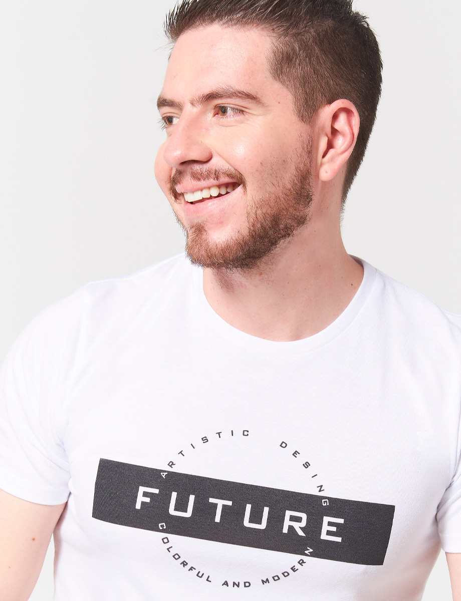 Camiseta Future Blanca