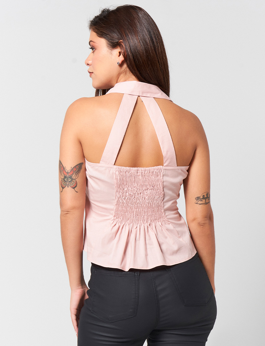 Top Nudo Palo de Rosa