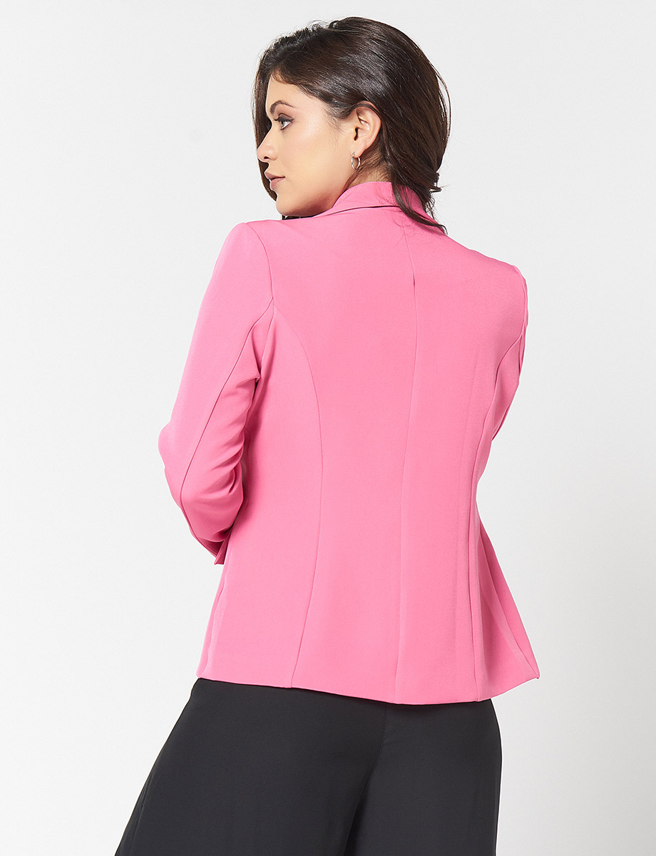 Blazer Llano Fucsia
