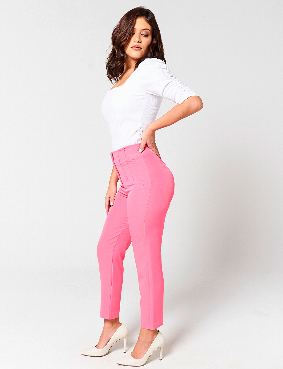 Pantalón Pinzas Unicolor
