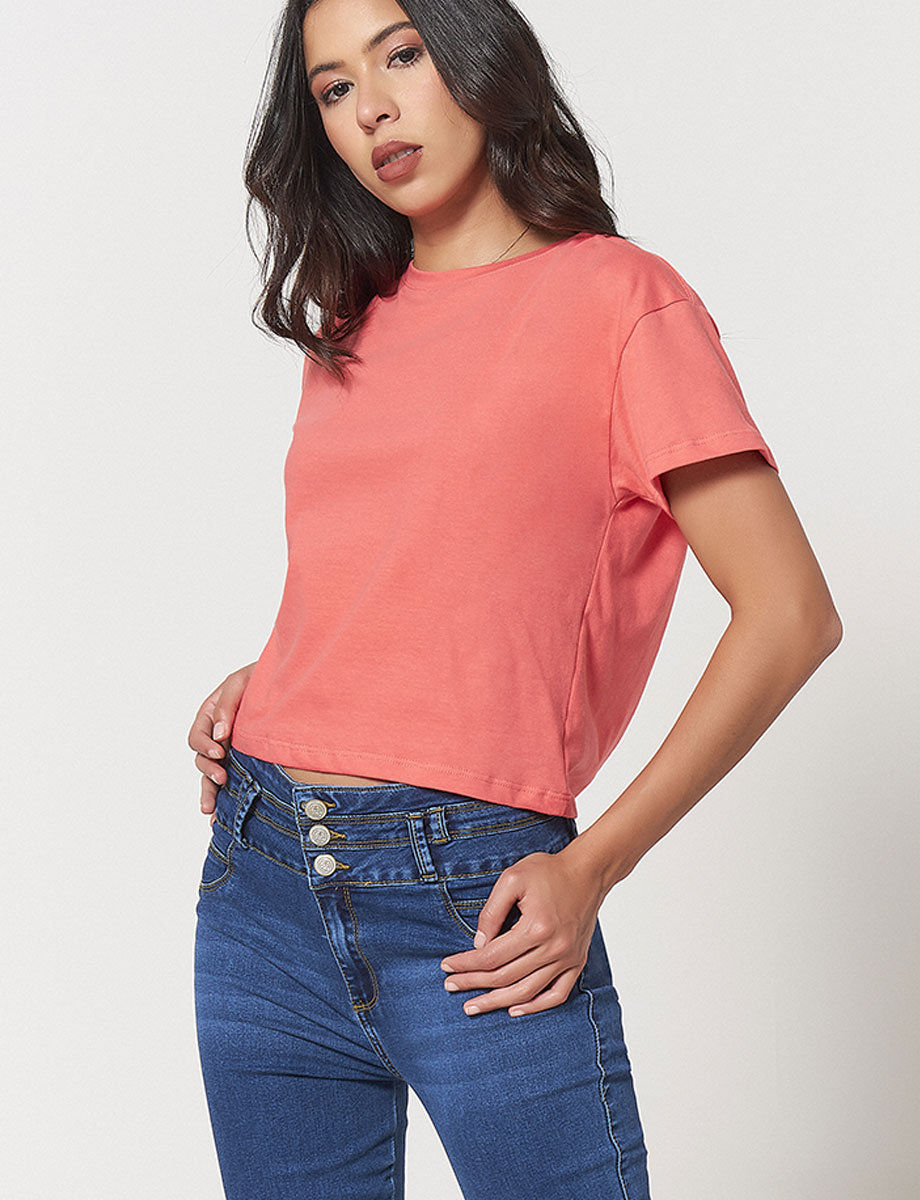 Camiseta Llana Unicolor