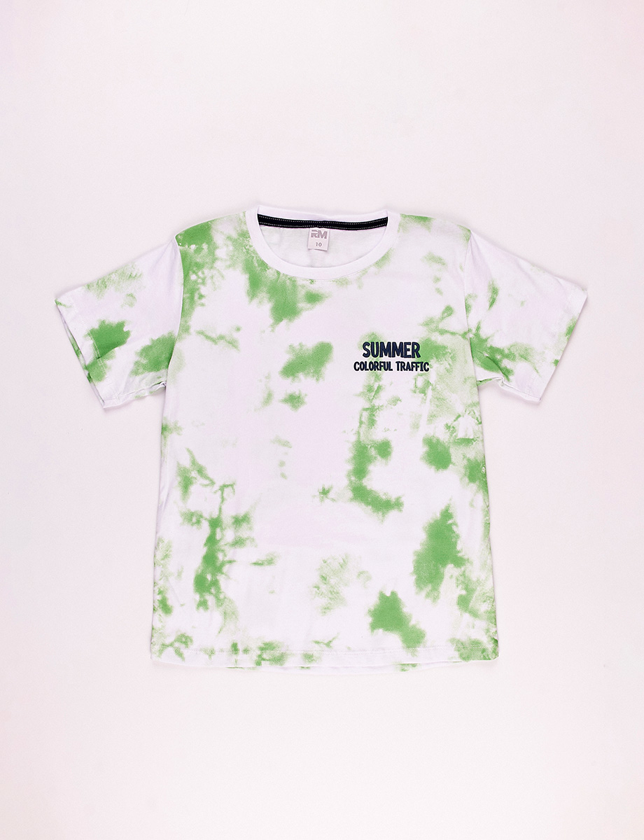 Camiseta Marmoleado Blanco