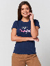 Camiseta Strong Azul Marino
