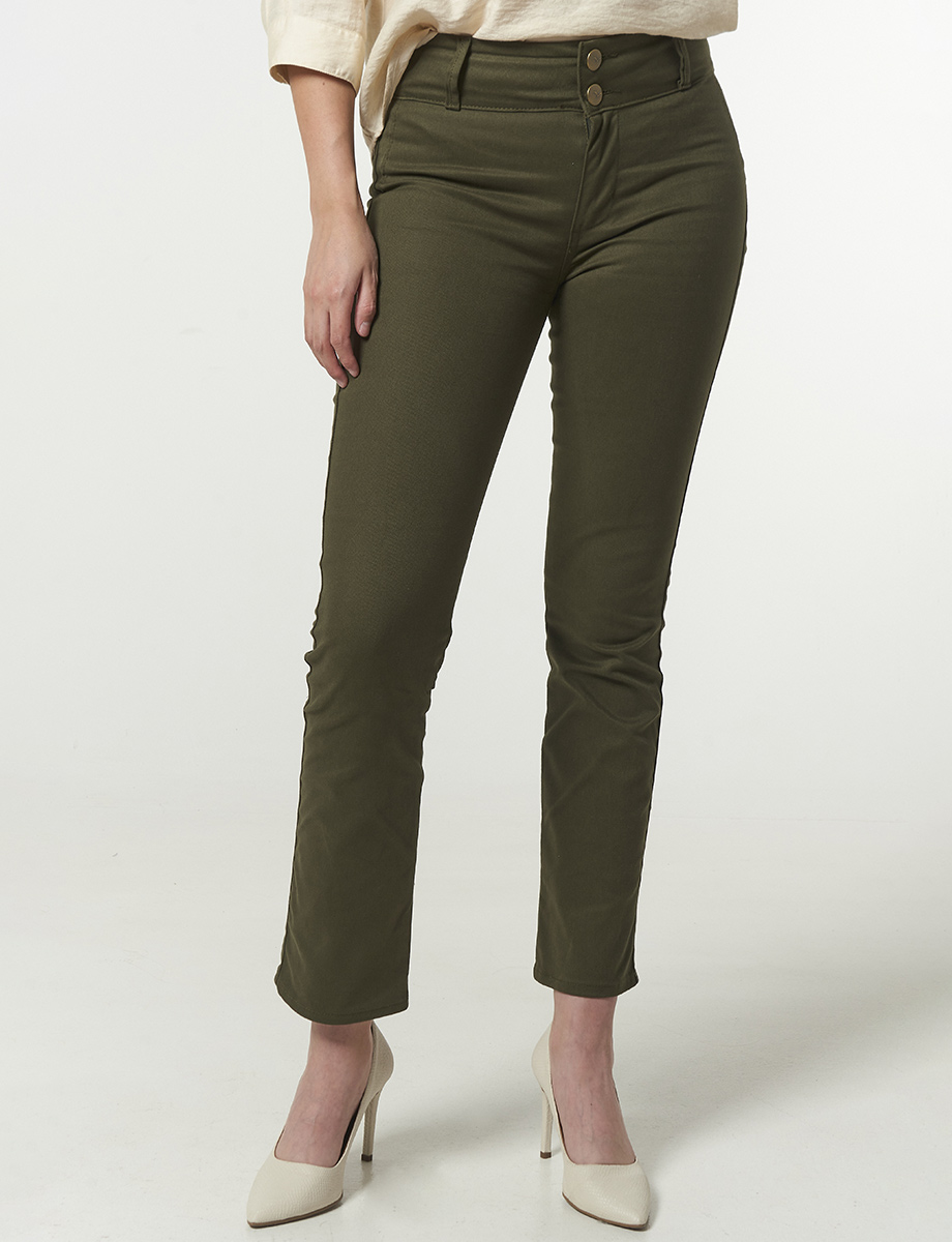 Pantalón Ejecutivo Verde MIlitar