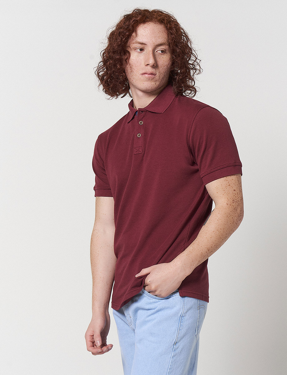 Camiseta Polo Vino