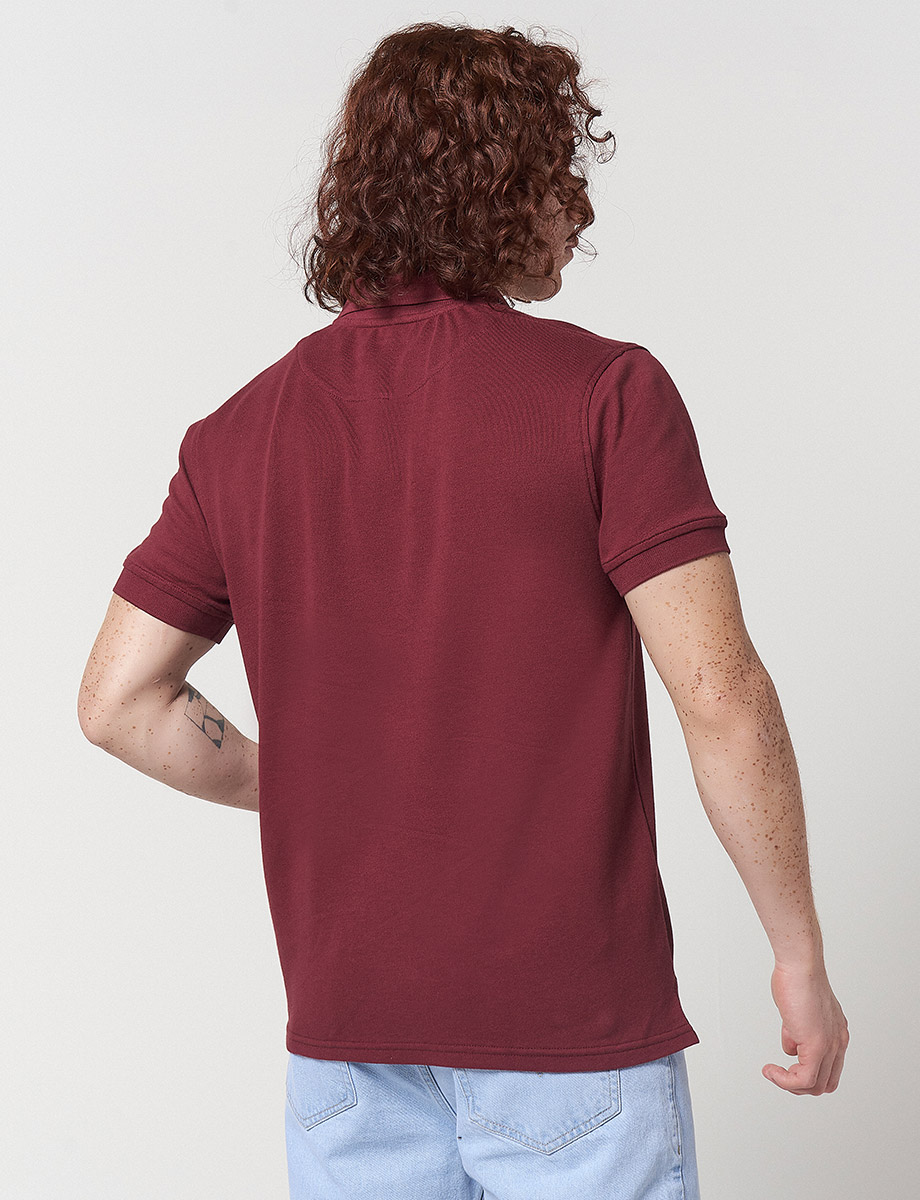 Camiseta Polo Vino