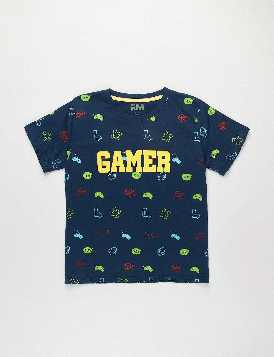 Camiseta Gamer Azul