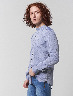 Camisa Prints Azul Medio