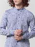 Camisa Prints Azul Medio