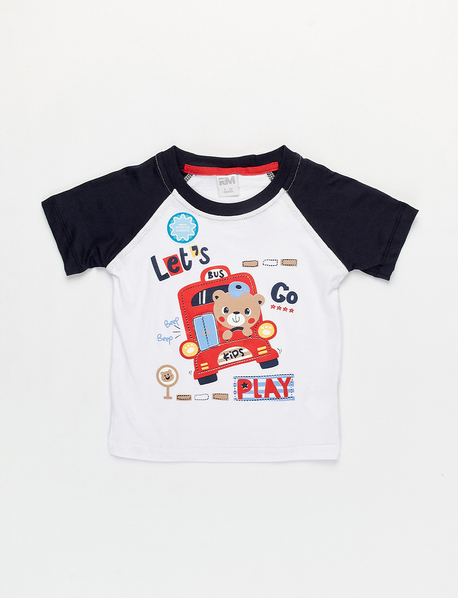 Camiseta Estamada Blanca