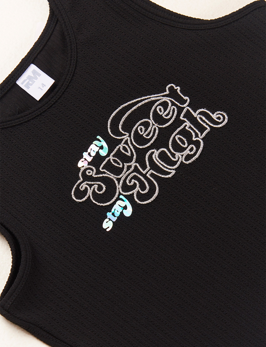 Camiseta Sweet High Negro