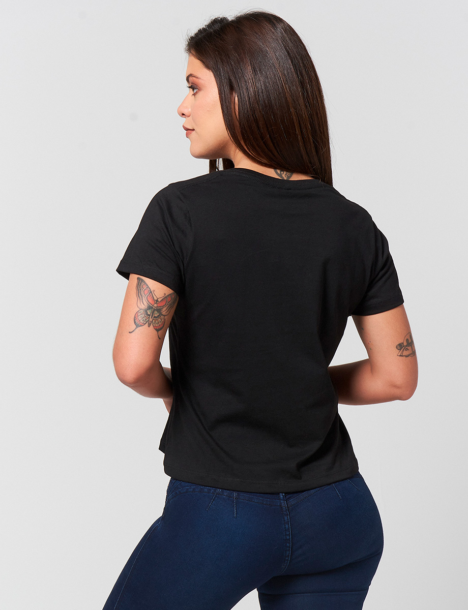 Camiseta Bob Esponja Negro
