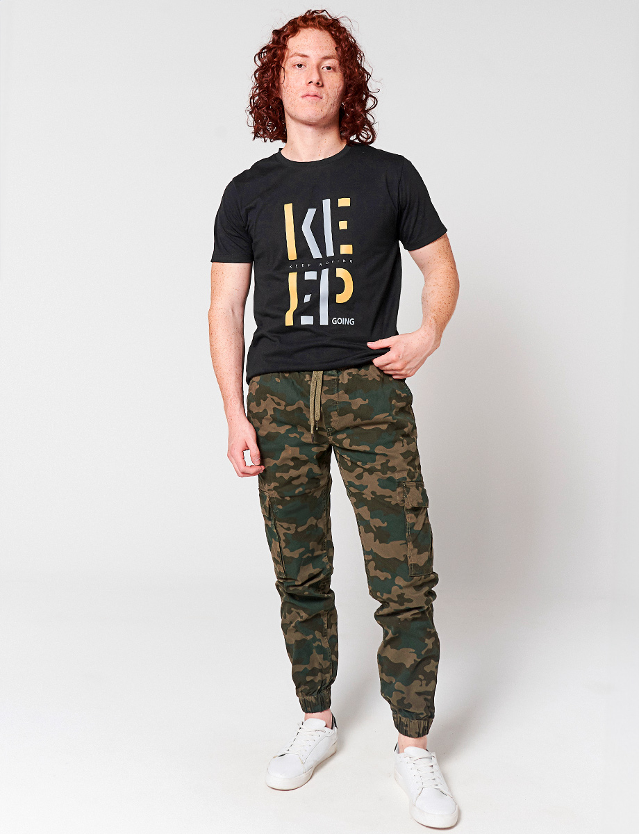 Pantalones Jogger Jeans Hombre Jogger Jeans De Militar Pantalon