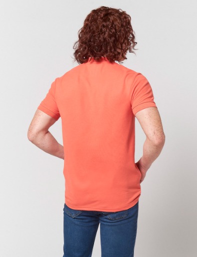 Camiseta Polo LLana Naranja