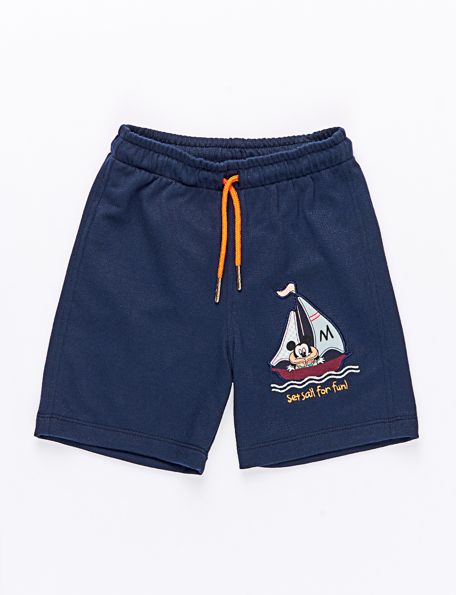 Bermuda Mickey Azul Marino