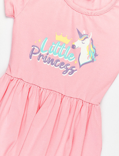 Vestido Little Princess Rosado