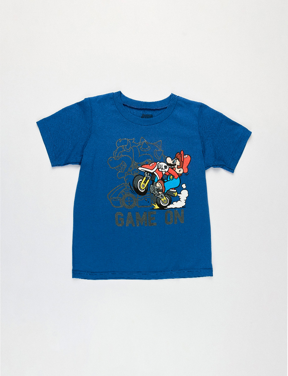 Camiseta Esc Game On Azul
