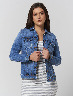 Chaqueta Denim Azul medio