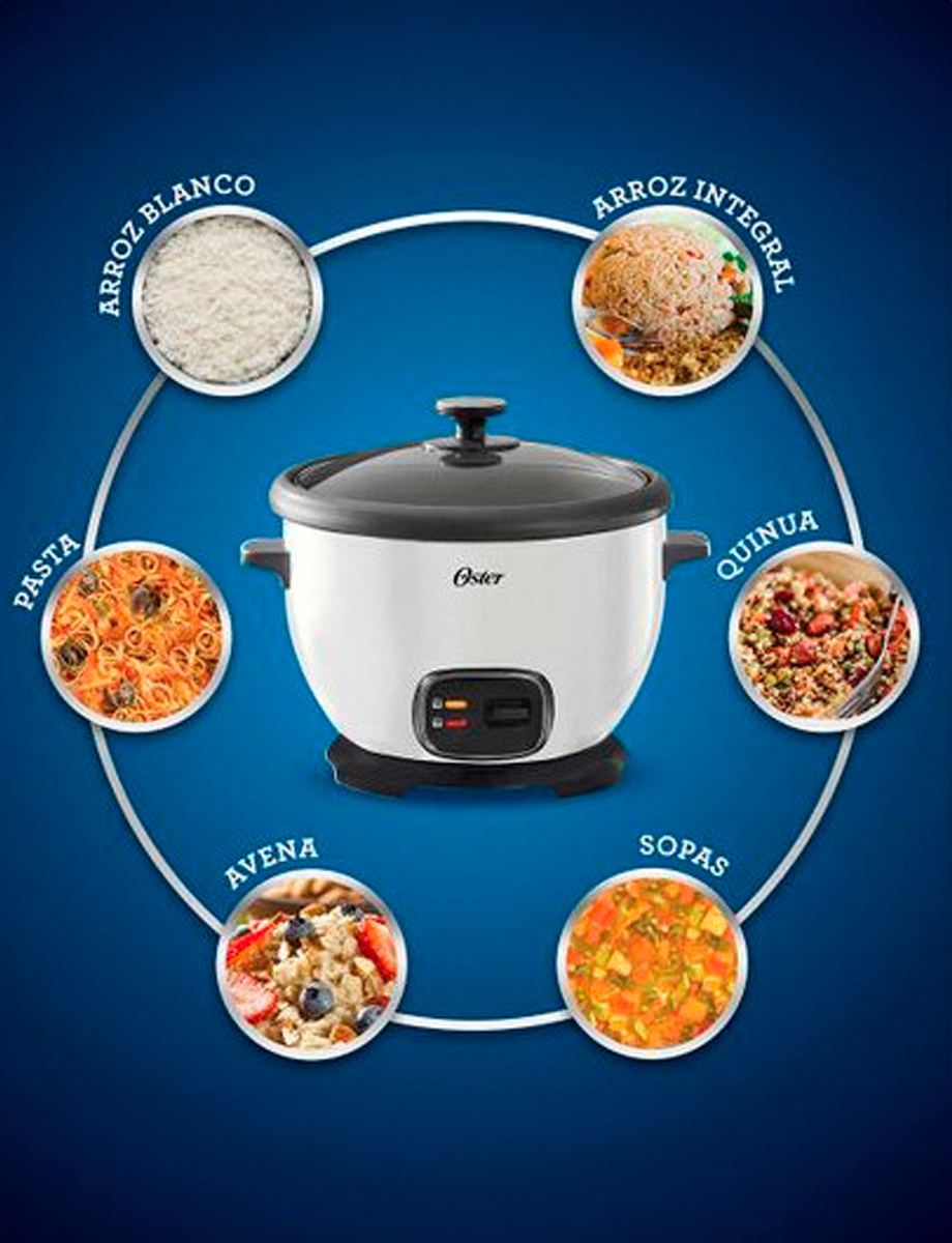 Olla Arrocera Multiusos 12 Tz Blanca | Oster