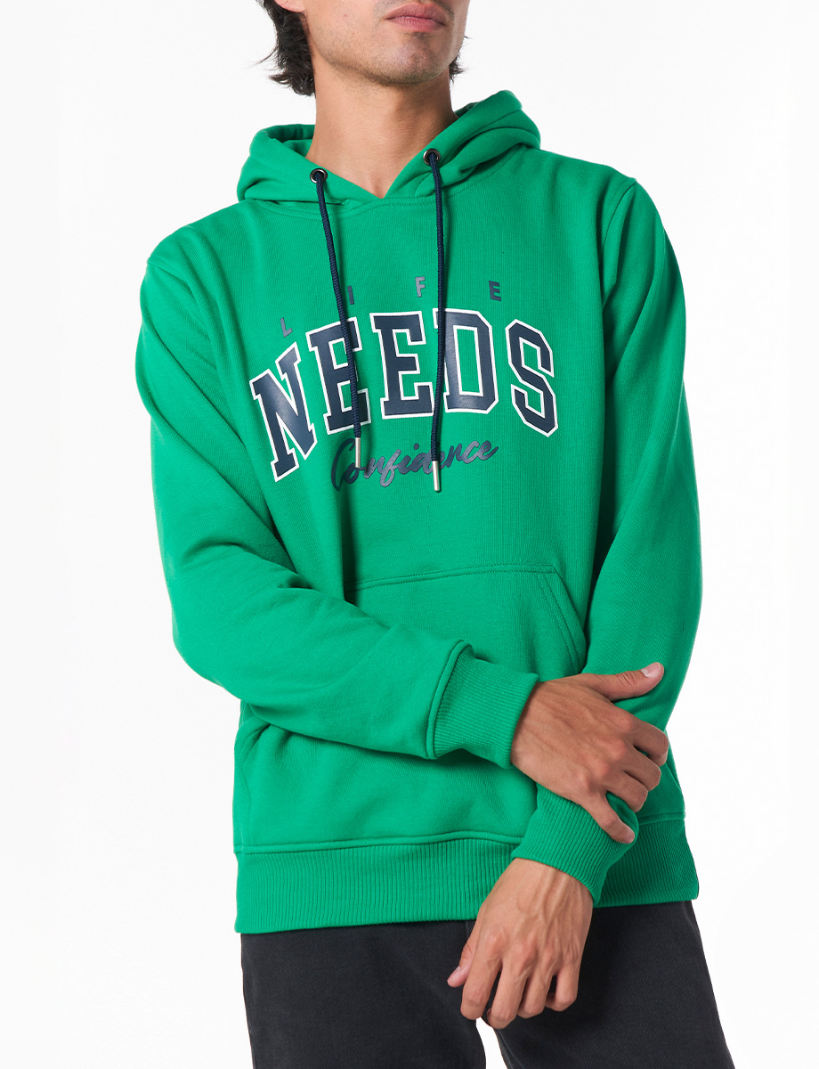 Chompa Chompa Life Needs Confidence Verde | CHAQUETAS Y ABRIGOS | CHOMPAS Y ...