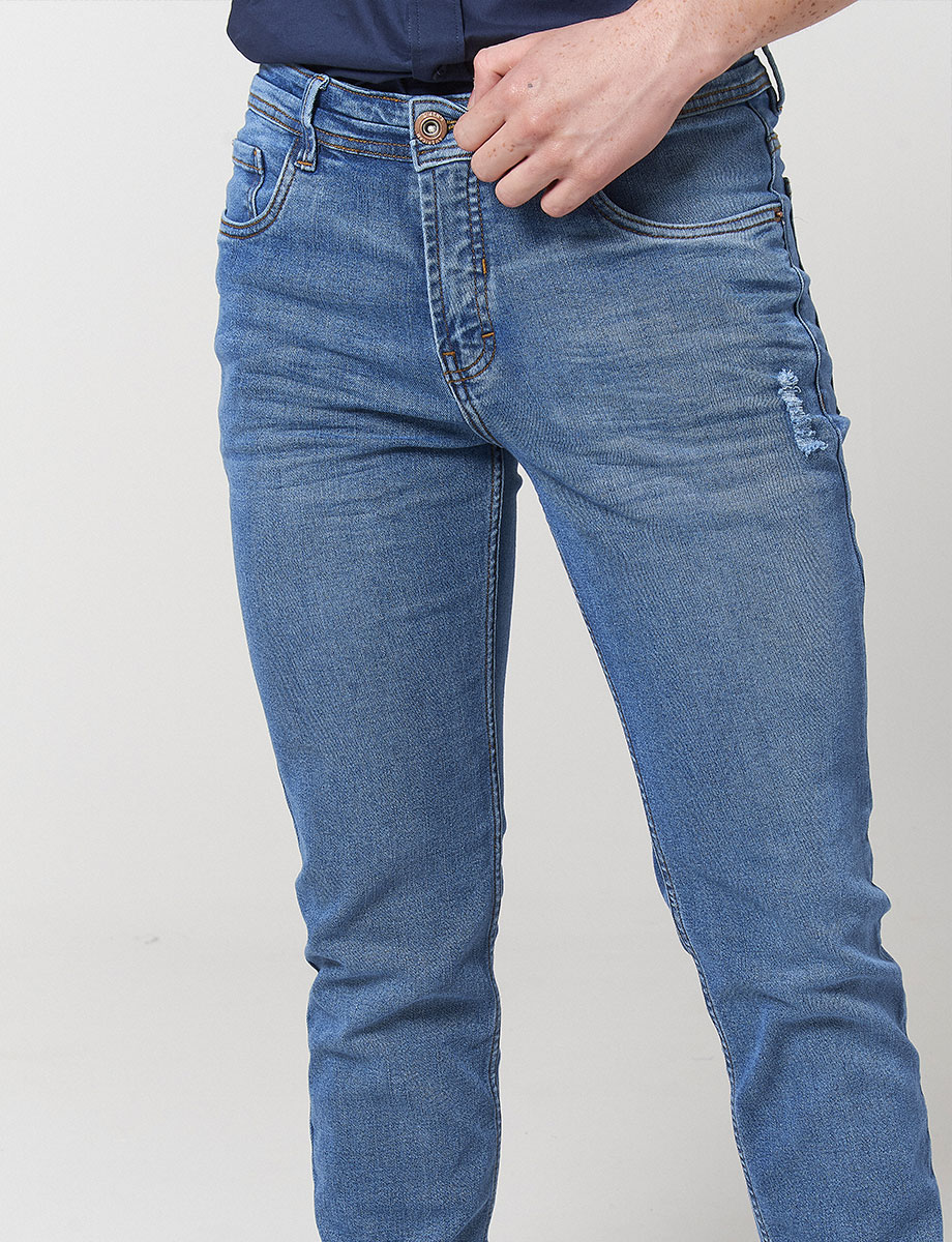 Pantalón Jean Azul Medio